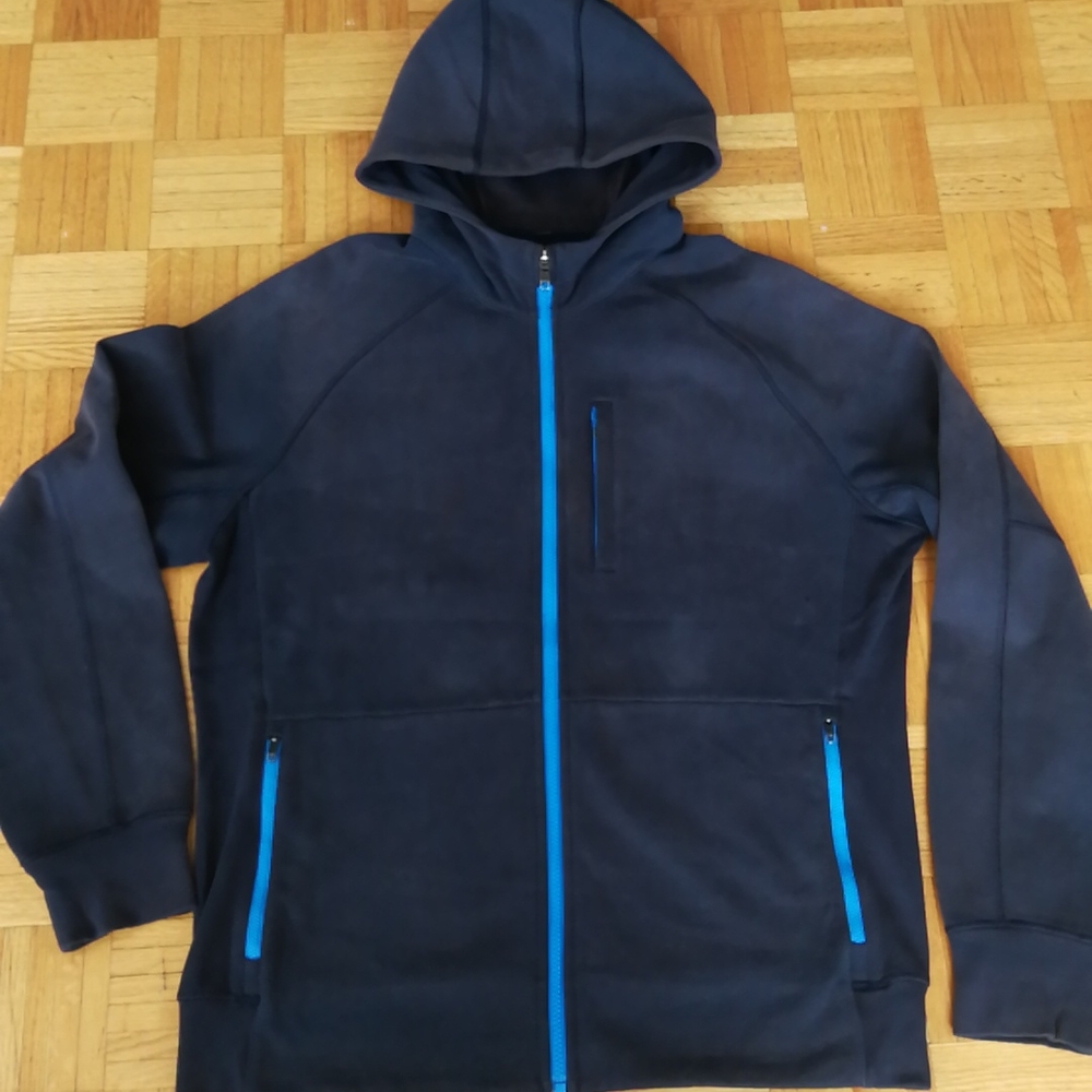 Lululemon Men XL Scuba Navy Hoody
